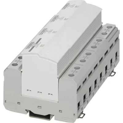 Immagine di Phoenix Contact 2905421 FLT SEC P T1 3S 350/25 FM Scaricatore di sovratensioni Protezione da per: Armadi distribuzione 25 kA 1 pz.