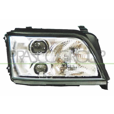 Immagine di PRASCO AD0314744 fari Sx H1/H1, H3 con luce anabbagliante, fendinebbia per veicolo circolazione Dx senza motore regolazione assetto