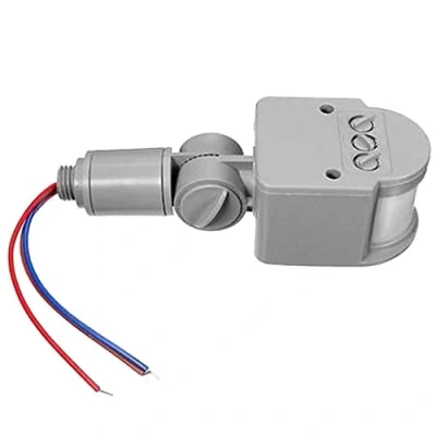 Immagine di 12m Pir Di Movimento A Infrarossi Muro Rivelatore Del Sensore Ha Condotto La Luce Esterna Rf DC12V Grigio