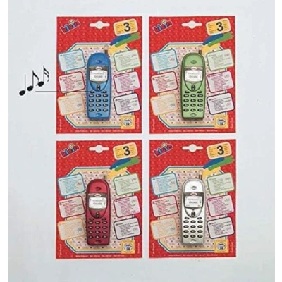 Immagine di Theo Klein 4920 Cellulare Multi sound, giocattolo a batteria con diversi suoni e luci lampeggianti, Dimensioni 4 cm x 2,6 12,3 I Giocattoli per bambini dai 3 anni in su