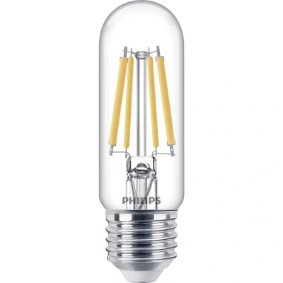 Immagine di Philips Lighting 871951436132400 LED (monocolore) ERP E (A G) E27 Forma di asta 6.5 W = 60 Bianco caldo (Ø x L) 32 mm 106 1 pz.