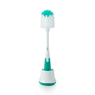 Immagine di OXO Tot Spazzola per bottiglie con supporto, colore: foglia di tè