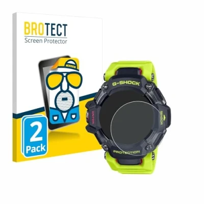 Immagine di brotect Pellicola Protettiva Opaca per Casio G Shock GBD H2000 Anti Riflesso (2 Pezzi)