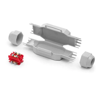 Immagine di RAYTECH Giunto in Linea IP68/69 Extra Compatto PRERIEMPITO Gel Dino