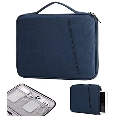 Immagine di TiMOVO 9 11&quot; Custodia per Tablet iPad 10 Gen. 10.9&quot;, 9/8/7 10.2&quot;, Air 11/Air 5/4 Galaxy Tab A9+/A9 Plus 11&quot;, Borsa Protettiva con Tasche, Indaco