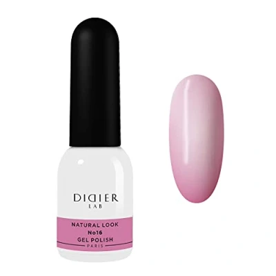 Immagine di DidierLab Natural Look Smalto Semipermanente Unghie No.16 Gel UV LED Lunga Durata e Facile da Usare Effetto Colori Smalti per 10ml