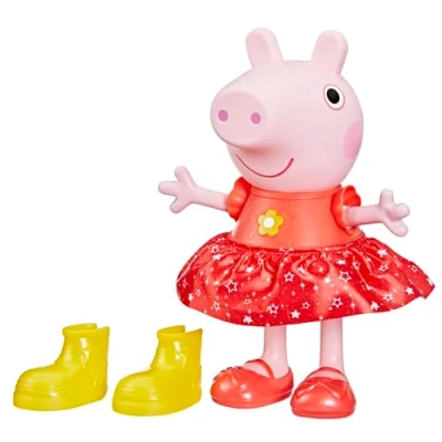 Immagine di Peppa Pig Peppa&#039;s Mud Puddle Party Doll, versione tedesca