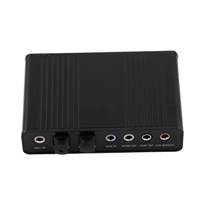 Immagine di Scheda, Scheda a 6 canali di Alta qualità Adattatore Uscita SPDIF Ottico Digitale Esterno USB per PC