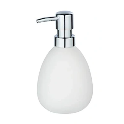 Immagine di Wenko Dispenser di Sapone Polaris Bianco Opaco Liquido