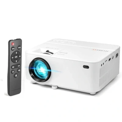 Immagine di Technaxx Videoproiettore TX 113 LED Luminosità: 1800 lm 800 x 480 WXGA 2000 : 1 Bianco