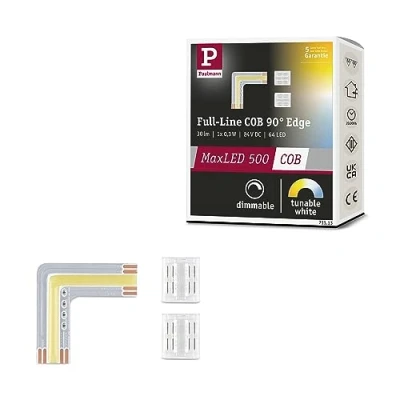 Immagine di Paulmann 71113 MaxLED 500 Connettore angolare 90 (L x L A) 30 10 2.3 mm 1 KIT