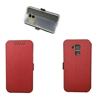 Immagine di QiongniAN Custodia per Huawei GT3 NMO L02 L03 L22 L23 L31 / Honor 5C NEM L21 L51 TL00 TL00H UL10 AL10 7 Lite Case Cover Red