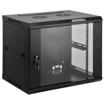 Immagine di Intellinet 711975 Armadio rack di rete da 19 (L x A P) 600 770 mm 15 U Nero (RAL 9005)