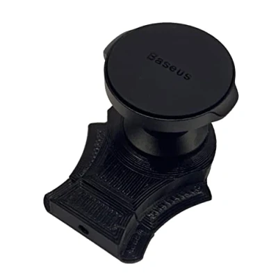 Immagine di craVeDRIVE supporto per cellulare auto, magnete, compatibile con ventilazioni rotonde, Dacia Duster 2 accessori, girevole a 360, universale, forte telefono cellulare,