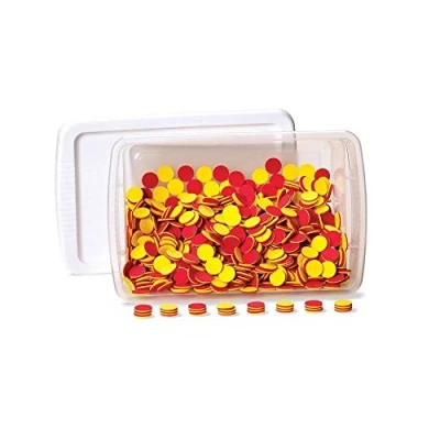 Immagine di Eta HAND2MIND plastica two color Counters classe kit, set di 1,000