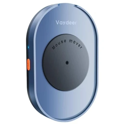 Immagine di Vaydeer mouse M4 Jiggler con interruttore on/off, senza driver, simulazione di movimento del per risveglio al computer, ideale uomo/donna