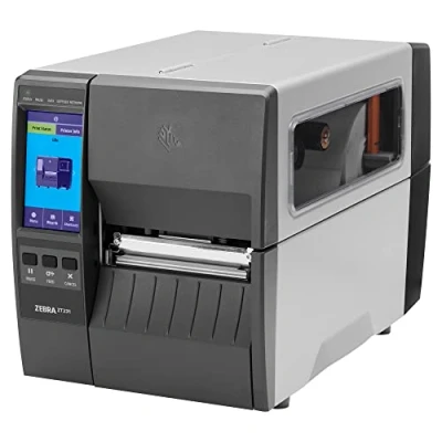 Immagine di Zebra ZT231 Stampante con bordo a strappo 203 DPI Termodiretta, trasferimento termico, larghezza massima di 104 mm, Bluetooth, LAN, USB, USB Host seriale (RS 232) (ZT23142 T0E000FZ)
