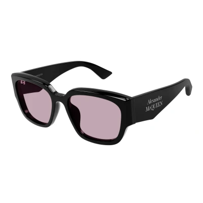 Immagine di Alexander Mcqueen Occhiali da sole, Donna, Taglia: One Size, Black/violet