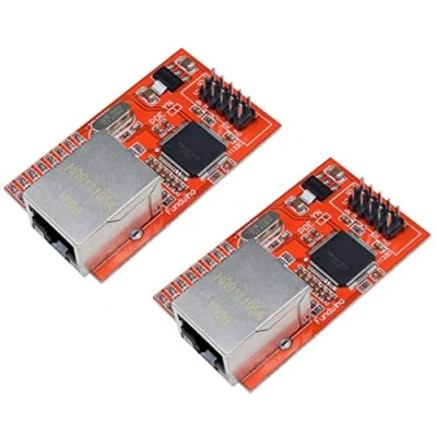Immagine di TECNOIOT 2pcs Mini W5100 LAN Ethernet Shield Network Module Board