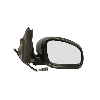 Immagine di Specchio retrovisore esterno Tyc 332 0037 Dx con la prima mano per regolazione elettrica specchio, convesso, termico SKODA: Roomster, Roomster Praktik