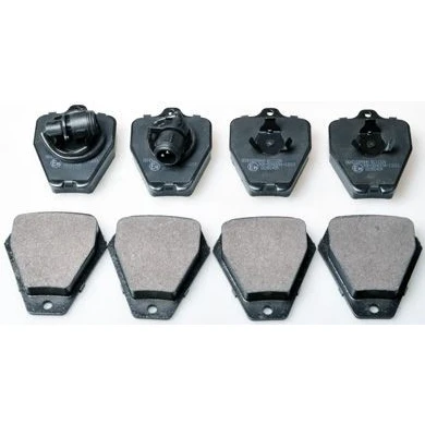 Immagine di DENCKERMANN B111226 Kit pastiglie freno Assale anteriore Con contatto segnalazione usura AUDI: A8 D2, A6 C4 Avant, 100 Avant