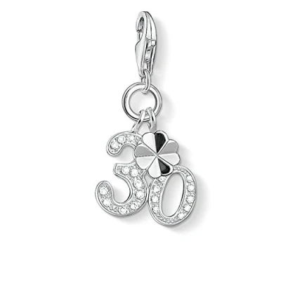 Immagine di Thomas Sabo Ciondolo da Donna, Argento 925, 30 Clover Charm