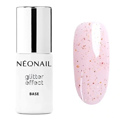 Immagine di NEONAIL Base Coat Semipermanente Unghie 7,2 ml Smalto Argento Glitter Effect Silver Twinkle Gel Per UV Led Nail Polish Smalti Semipermanenti