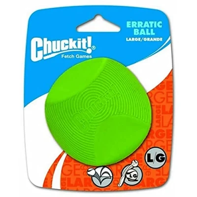 Immagine di Chuckit Erratic Ball Giocattolo per cane, 7,5 cm, taglia L