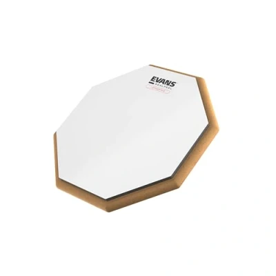 Immagine di Drum Pad Evans RealFeel Attacktile per l&#039;esercitazione rivestito in UV 1 lato 10 pollici