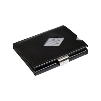 Immagine di EXENTRI Multiwallet Portafogli tri fold Blocco RFID con clip di chiusura e borsa in acciaio inossidabile
