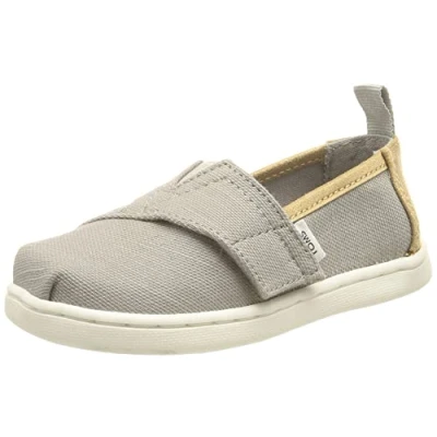 Immagine di TOMS Tiny Alpargata, Espadrillas Unisex Bambini e ragazzi, Grey Brown, 22 EU