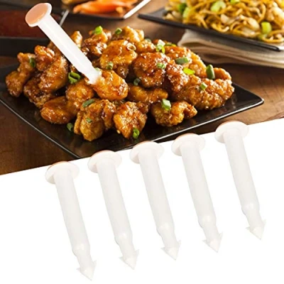 Immagine di 20Pcs Termometro per pollame, Timer pop up tacchino Pollo arrosto Misuratore di temperatura usa e getta cucinare Manzo Carne Pollame