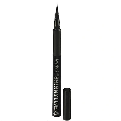 Immagine di Technic eyeliner liquido con punta sottile in feltro Matita occhi nera di precisione e impugnatura morbida a scatto rapido per un look naturale lunga durata