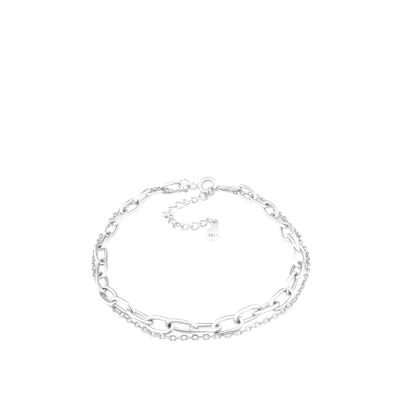 Immagine di Sofia Milani Layer Bracciale, Donna, Taglia: One Size, Silver