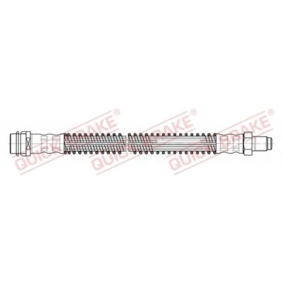 Immagine di QUICK BRAKE 32.511 Tubi Freno 265mm M10x1 con filettatura interna, esterna MERCEDES BENZ: Classe E Sedan, T modell