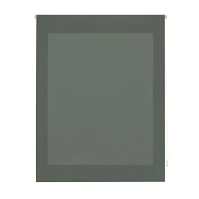 Immagine di Uniestor Tenda a rullo traslucida tinta unita Grigio pastello, 120 x 175 cm (Larghezza Altezza) Dimensioni del tessuto 117 170 cm. avvolgibile