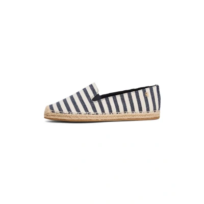 Immagine di Tommy Hilfiger Nautical Stripe Espadrillas, Donna, Taglia: 37, Space blue Tessuto