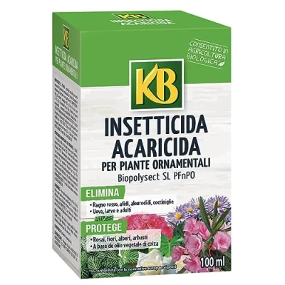 Immagine di KB Insetticida Acaricida Concentrato PFnPO BioPolysect 100 ml Naturen by