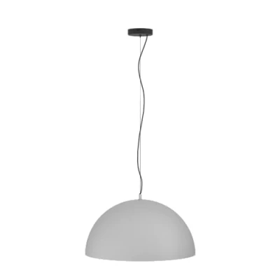 Immagine di EGLO Gaetano 1 lampadario a luce per il tavolo da pranzo, sala pranzo in metallo color griigio e nero, con attacco E27, diametro 53,5 cm