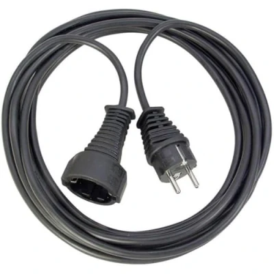 Immagine di Brennenstuhl, classic, Prolunga in plastica di alta qualita 3m nero H05VV F 3G1,5