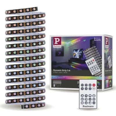 Immagine di Paulmann 78888 KIT base striscia LED con spina 5 m RGB 1