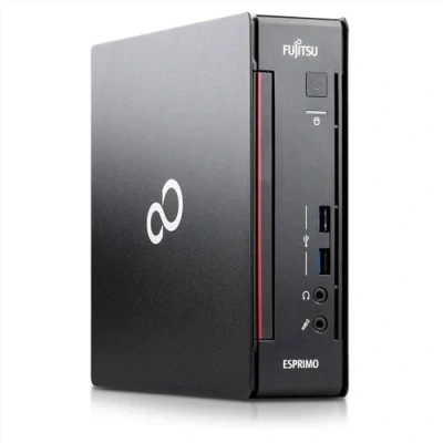Immagine di Fujitsu Esprimo Mini Pc Computer Fisso Desktop Intel i5, Ram 16GB, SSD 512GB, DVI + DP, Win 11 Pro Libre Office, con Chiavetta Wi Fi (Ricondizionato)