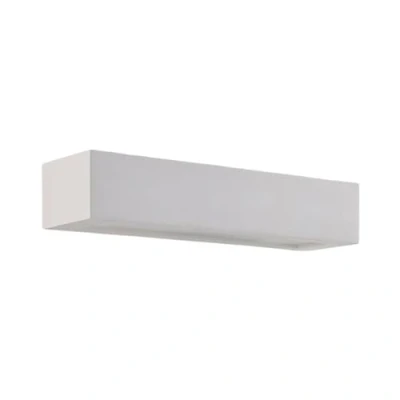 Immagine di applique &#039;Arya&#039; dimmerabile (Moderno) colore Bianco, in Argilla ad es. Soggiorno &amp; Sala da pranzo (2 luci, G9) di Lindby