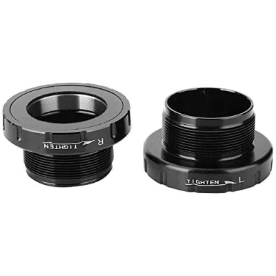 Immagine di ANCLLO BSA30 Staffa inferiore BB30/30 mm, asse su BSA per FSA/Rotor 3D/SRAM 68 mm/73 confezione da 2