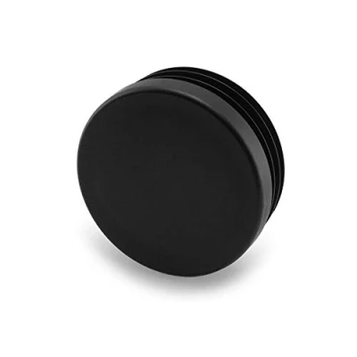 Immagine di Gleitgut 4 tappi lamellari rotondi per tubi, ampia scelta, sedie, diametro interno del tubo da 44,1 a 46,5 mm, colore nero