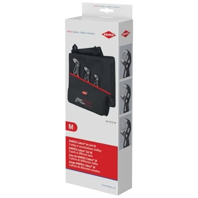 Immagine di KNIPEX Cobra® Set 00 19 55 S8 Kit pinze regolabili per tubi e dadi 330 mm