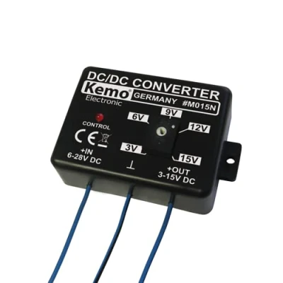 Immagine di Kemo Electronic Convertitore di Tensione Componente sfuso ingresso (range): 6 28 V/DC uscita 3 15 1.5 A