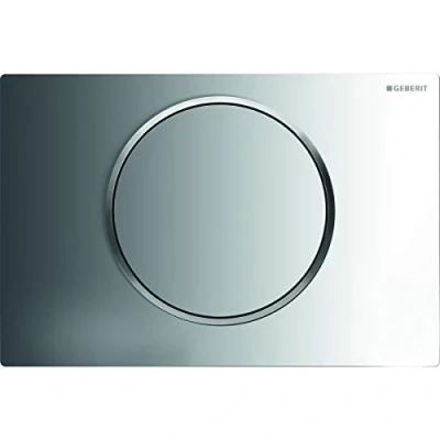 Immagine di Geberit 115758KH5 Placca di Comando, Cromo Lucido/Cromo Satinato