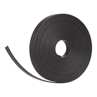 Immagine di Nastro magnetico di colore nero, lungo 5 metri e largo 10 mm, per lavagne magnetiche, Frigoriferi whiteboard