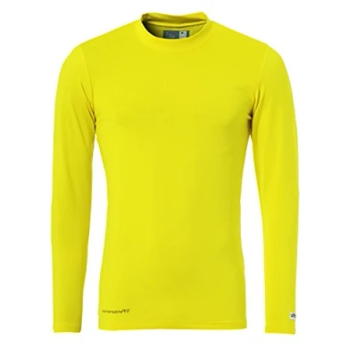 Immagine di Uhlsport, Distinction Colors Baselayer Unisex Adulto, limonengelb, 140